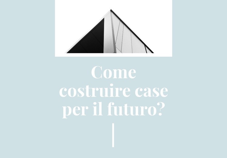 Progetto di costruzione alla moda Modello