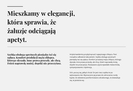 Dwie Linie, Dwa Nagłówki I Tekst - Szablon HTML I CSS