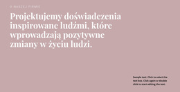 Dwa Nagłówki I Tekst W Tle #Website-Templates-Pl-Seo-One-Item-Suffix