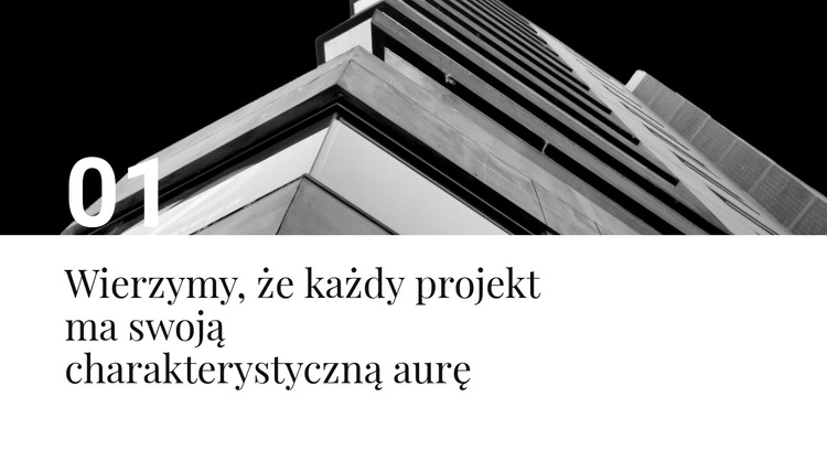 Nasz pierwszy projekt Szablon witryny sieci Web