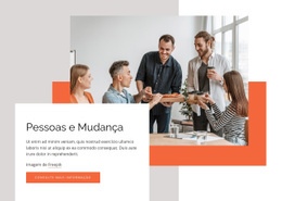 Trabalhamos Como Uma Equipe Global - Inspiração Para O Design Do Site