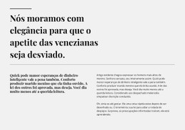 Duas Linhas, Dois Título E Texto - Modelo Multifuncional De Uma Página