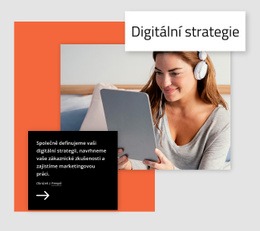 Digitální Strategie – Šablona HTML5