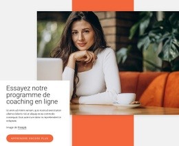 Programme De Coaching En Ligne – Outil De Création De Sites Web Facile À Utiliser