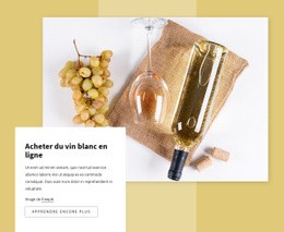 Vin Blanc - Website Creator HTML