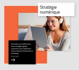 Stratégie Digitale – Modèle De Site Web Gratuit