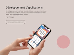 HTML Réactif Pour Services De Développement D'Applications Web Personnalisées