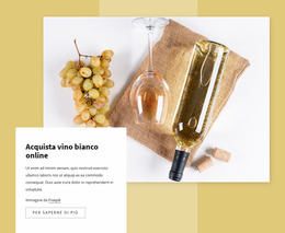 Vino Bianco - Modello Di Sito Web Joomla