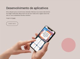 HTML5 Responsivo Para Serviços Personalizados De Desenvolvimento De Aplicativos Da Web