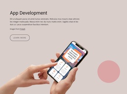 Custom web application development services - Website Template by Nicepage