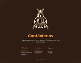 Queremos Escuchar De Ti - Diseño De Sitio Moderno