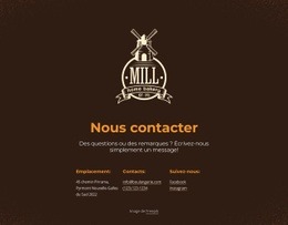 Nous Voulons De Vos Nouvelles - Design HTML Page Online