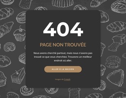 Page Introuvable Sur Fond Sombre - Thème WordPress Prêt À L'Emploi