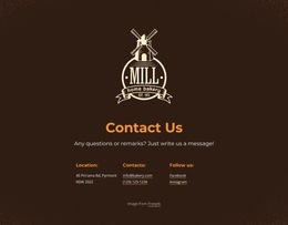 We Want To Hear From You - Single Page HTML5 Template