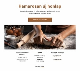 Hamarosan Érkezik A Pékség Új Honlapja – Többcélú WordPress Téma