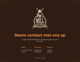 We Willen Van Je Horen - Gratis HTML-Sjabloon