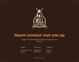 We Willen Van Je Horen - Modern Siteontwerp