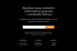 Obtenha Conteúdo Bônus - HTML Website Creator