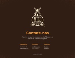 Layout CSS Gratuito Para Nós Queremos Ouvir De Você