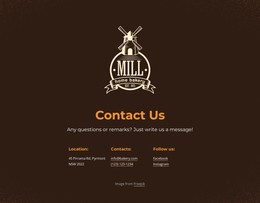 We Want To Hear From You - Free HTML Template