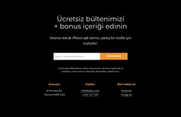 İletişim Formu