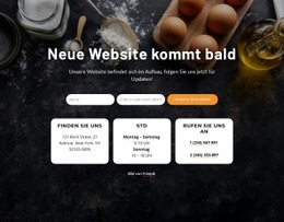 Neue Website Kommt Bald - Moderner Website-Builder