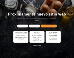 Próximamente Nuevo Sitio Web: Plantilla De Página HTML5