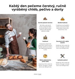 Nejkreativnější Téma WordPress Pro Ručně Vyráběný Chléb, Pečivo A Dorty