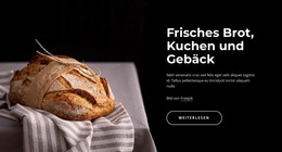 Frisch Gebackenes Brot - HTML-Code-Vorlage