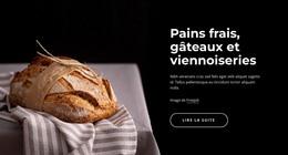 Pain Fraîchement Cuit - Modèle De Code HTML