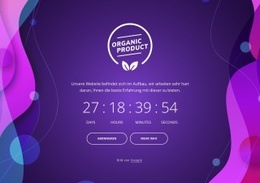 Website-Design Demnächst Mit Abstraktem Hintergrund Für Jedes Gerät