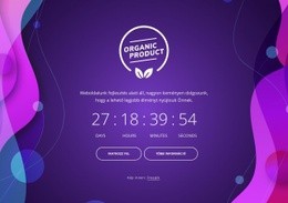 Hamarosan Absztrakt Háttérrel – HTML5-Sablon