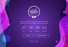 Modello Di Progettazione Gratuito Per Prossimamente Con Sfondo Astratto