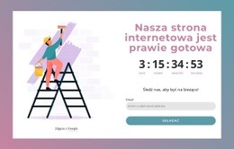 Darmowy Szablon Online Dla Nasza Strona Jest Już Prawie Gotowa