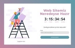 Web Sitemiz Neredeyse Hazır - Ücretsiz Açılış Sayfası