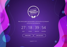 Arka Plan Ile Yakında Geliyor - HTML5 Şablonu