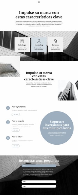 Organización De Grandes Empresas - Website Creation HTML