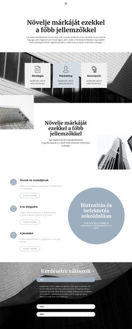 Nagyvállalatok Szervezése - HTML Sablon Kód