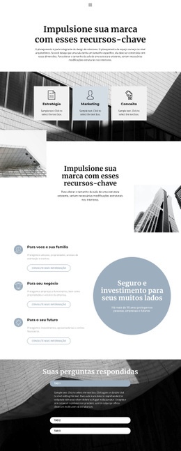 Organização De Grandes Negócios - Download Gratuito Do Design Do Site