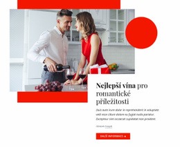 Nejlepší Vína Pro Romantické Příležitosti – Stažení Šablony HTML