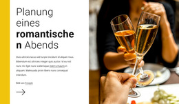 Romantischer Abend - Kostenloses CSS-Theme