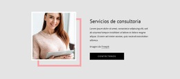 Impresionante Diseño De Sitio Web Para Imagen Con Borde Y Texto