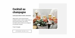 Soirée Coctail - Meilleure Maquette Gratuite