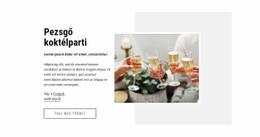 Koktélparti – Ingyenes Css-Téma