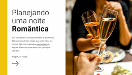 Noite Romantica - Modelo Joomla Gratuito