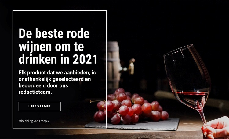 De beste wijnen om te drinken Bestemmingspagina