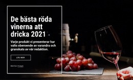 De Bästa Vinerna Att Dricka