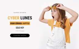 Bloque De Lunes Cibernético Temas De Shopify