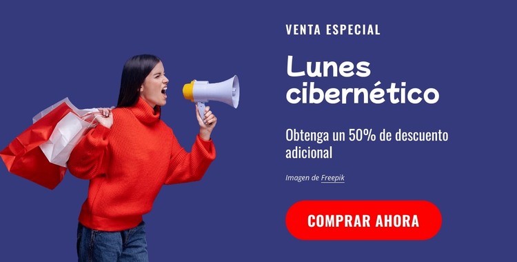 Venta especial Plantilla HTML