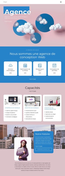 Site HTML Pour Experts En Conception Et Développement De Sites Web